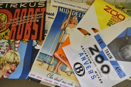 Veel vintage affiches!